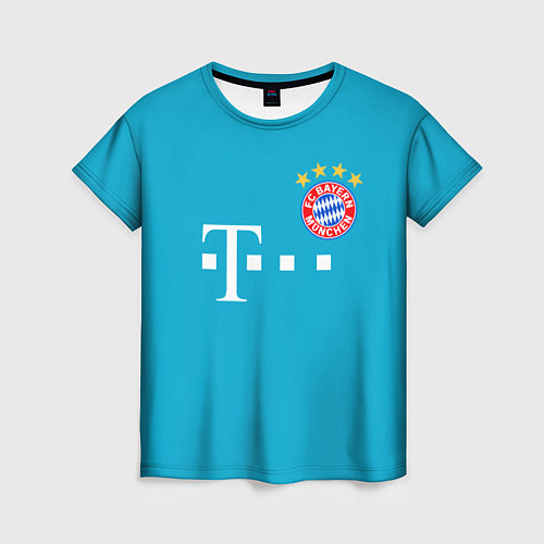 Женская футболка Bayern Бавария 20-21 г / 3D-принт – фото 1
