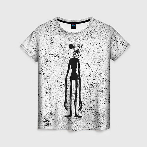 Женская футболка Сиреноголовый / 3D-принт – фото 1