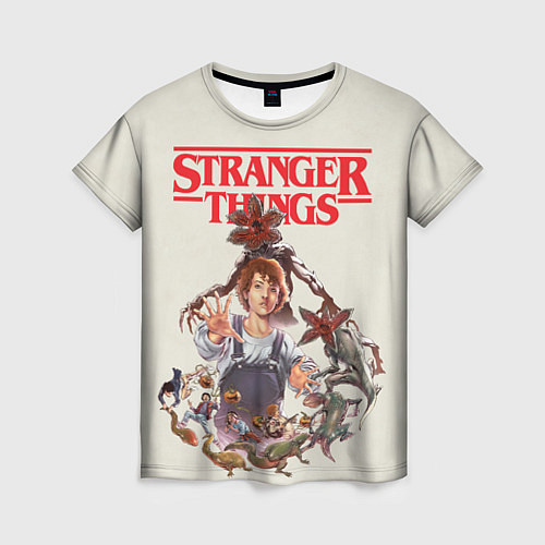 Женская футболка Stranger Things / 3D-принт – фото 1