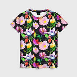 Женская футболка Разноцветие