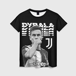 Футболка женская Paulo Dybala, цвет: 3D-принт