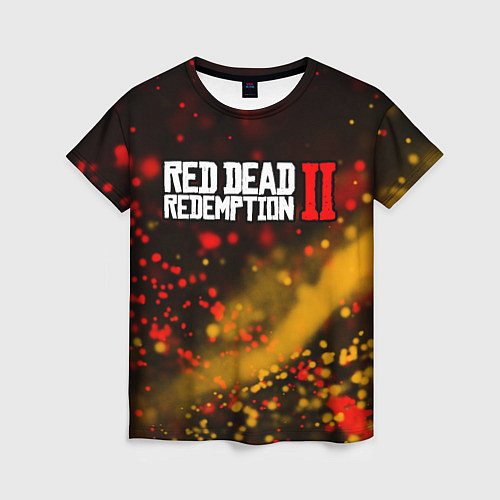 Женская футболка RED DEAD REDEMPTION 2 / 3D-принт – фото 1