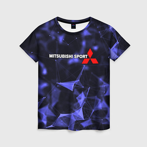Женская футболка MITSUBISHI / 3D-принт – фото 1