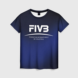 Женская футболка FIVB Volleyball