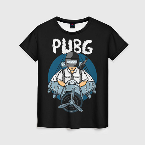 Женская футболка PUBG / 3D-принт – фото 1