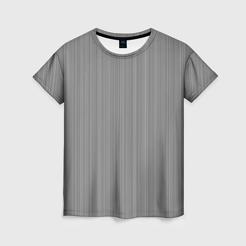 Женская футболка Серый / 3D-принт – фото 1