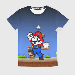 Женская футболка Mario