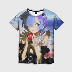 Женская футболка Re:Zero - Rem