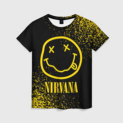 Футболка женская NIRVANA НИРВАНА, цвет: 3D-принт