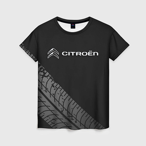 Женская футболка CITROEN / 3D-принт – фото 1