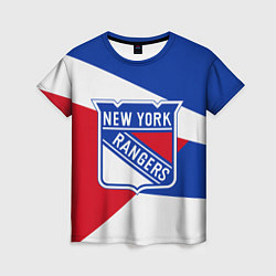 Женская футболка Нью-Йорк Рейнджерс