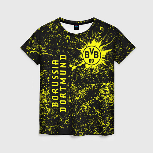 Женская футболка Borussia Боруссия / 3D-принт – фото 1