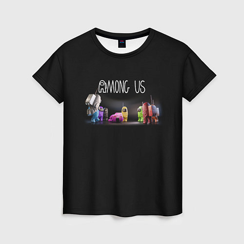 Женская футболка AMONG US / 3D-принт – фото 1