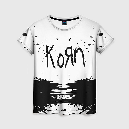 Женская футболка Korn / 3D-принт – фото 1