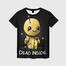 Женская футболка DEAD INSIDE