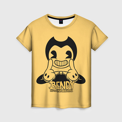 Женская футболка Bendy And The Ink Machine / 3D-принт – фото 1