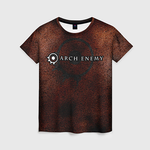 Женская футболка Arch Enemy Rust on Metal / 3D-принт – фото 1