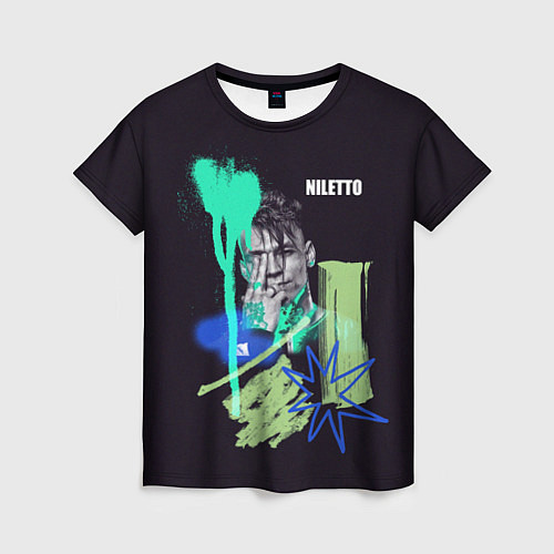 Женская футболка Niletto / 3D-принт – фото 1