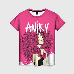 Женская футболка ANIKV