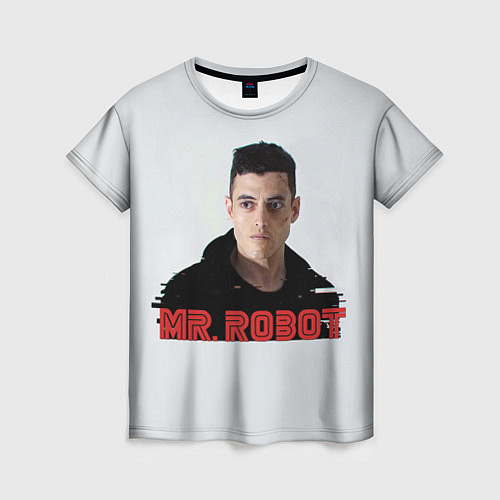 Женская футболка Mr Robot / 3D-принт – фото 1