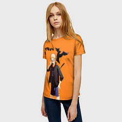 Футболка женская Haikyu 11, цвет: 3D-принт — фото 2