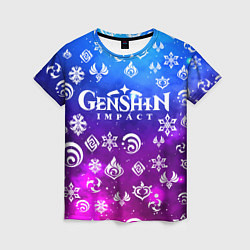 Женская футболка GENSHIN IMPACT