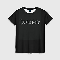 Женская футболка Тетрадь смерти