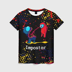 Женская футболка Among Us - Impostor