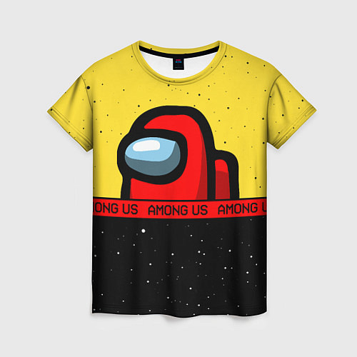 Женская футболка AMONG US Амонг Ас / 3D-принт – фото 1