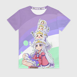 Женская футболка Сон в замке демона