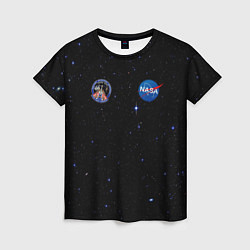Женская футболка NaSa Space Космос Наса