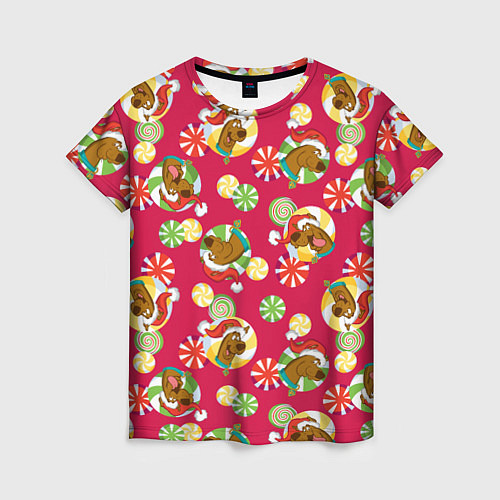 Женская футболка Lollipop / 3D-принт – фото 1
