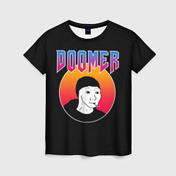 Женская футболка Doomer