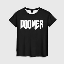 Женская футболка Doomer