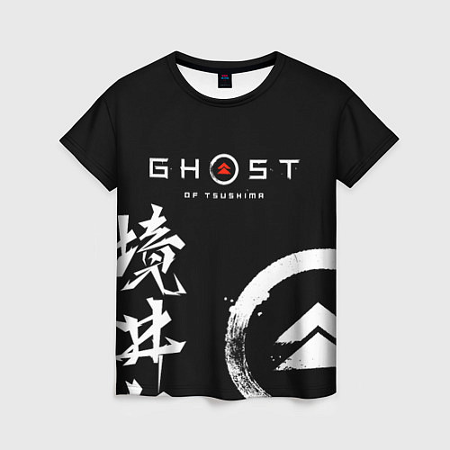 Женская футболка Ghost of Tsushima / 3D-принт – фото 1