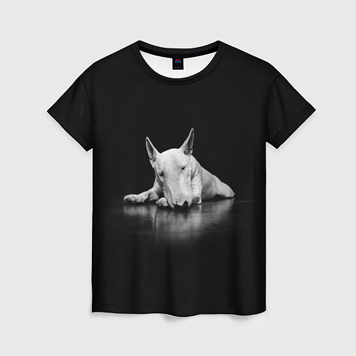Женская футболка Puppy / 3D-принт – фото 1