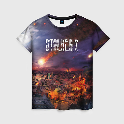 Женская футболка Stalker 2 / 3D-принт – фото 1