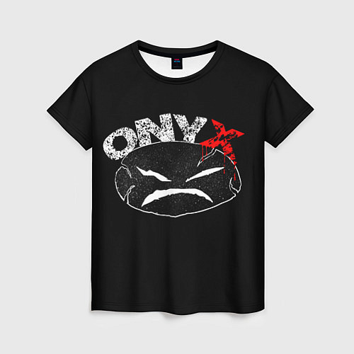 Женская футболка Onyx / 3D-принт – фото 1