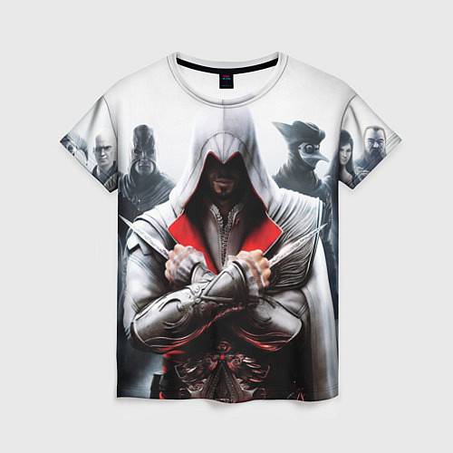 Женская футболка Assassin’s Brotherhood S / 3D-принт – фото 1