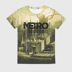 Женская футболка Metro Exodus