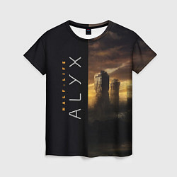 Женская футболка Half-Life Alyx