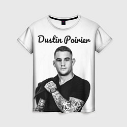 Женская футболка Dustin Poirier