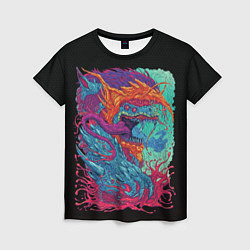 Женская футболка Hyper beast art