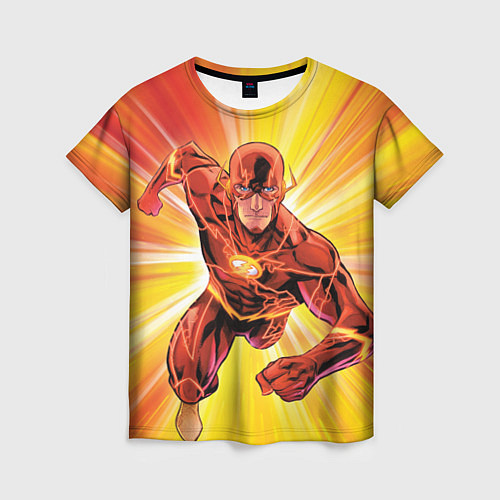 Женская футболка The Flash / 3D-принт – фото 1