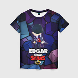 Женская футболка BRAWL STARS EDGAR