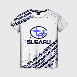 Женская футболка SUBARU