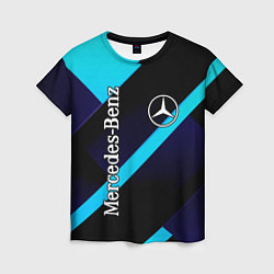 Женская футболка Mercedes Benz