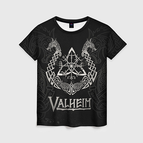 Женская футболка Valheim / 3D-принт – фото 1