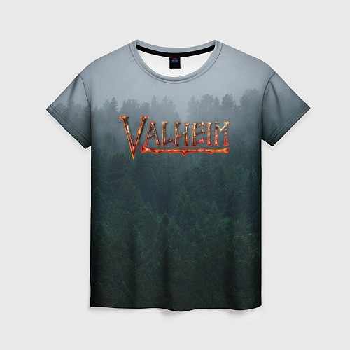 Женская футболка Valheim / 3D-принт – фото 1