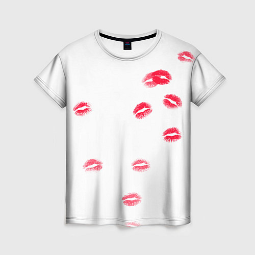Женская футболка TRAP KISS / 3D-принт – фото 1